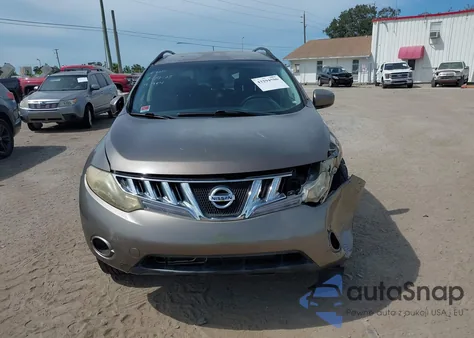 2009 Nissan Murano S z USA, uszkodzony, nr VIN JN8AZ18U69W011798
